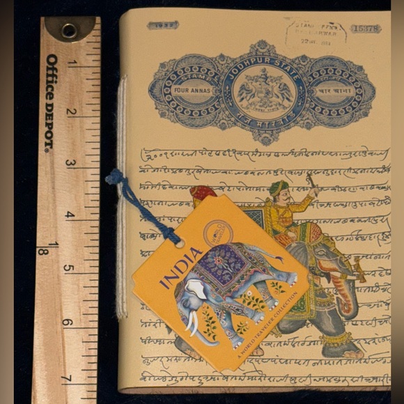NWT- India Jornal with unique historical design and print💙 Sale price! - Picture 13 of 15